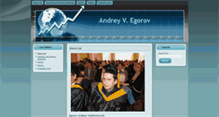Desktop Screenshot of egorovandrey.com